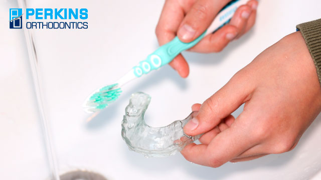 Clean clear aligners correctly and frequently to help your treatment's efficiency.